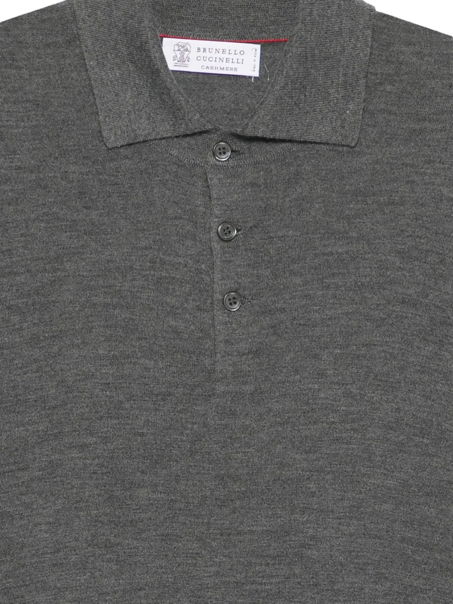 button long-sleeve polo shirt 6