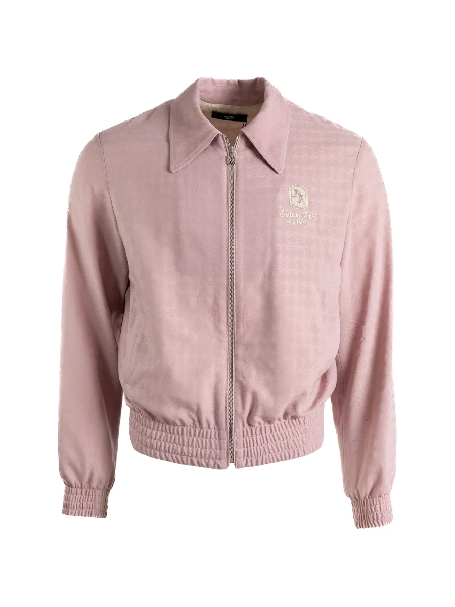 logo-appliqué bomber jacket 2