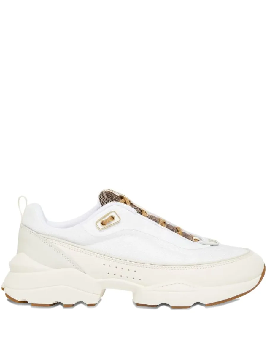mesh-panelled chunky-sole sneakers 2