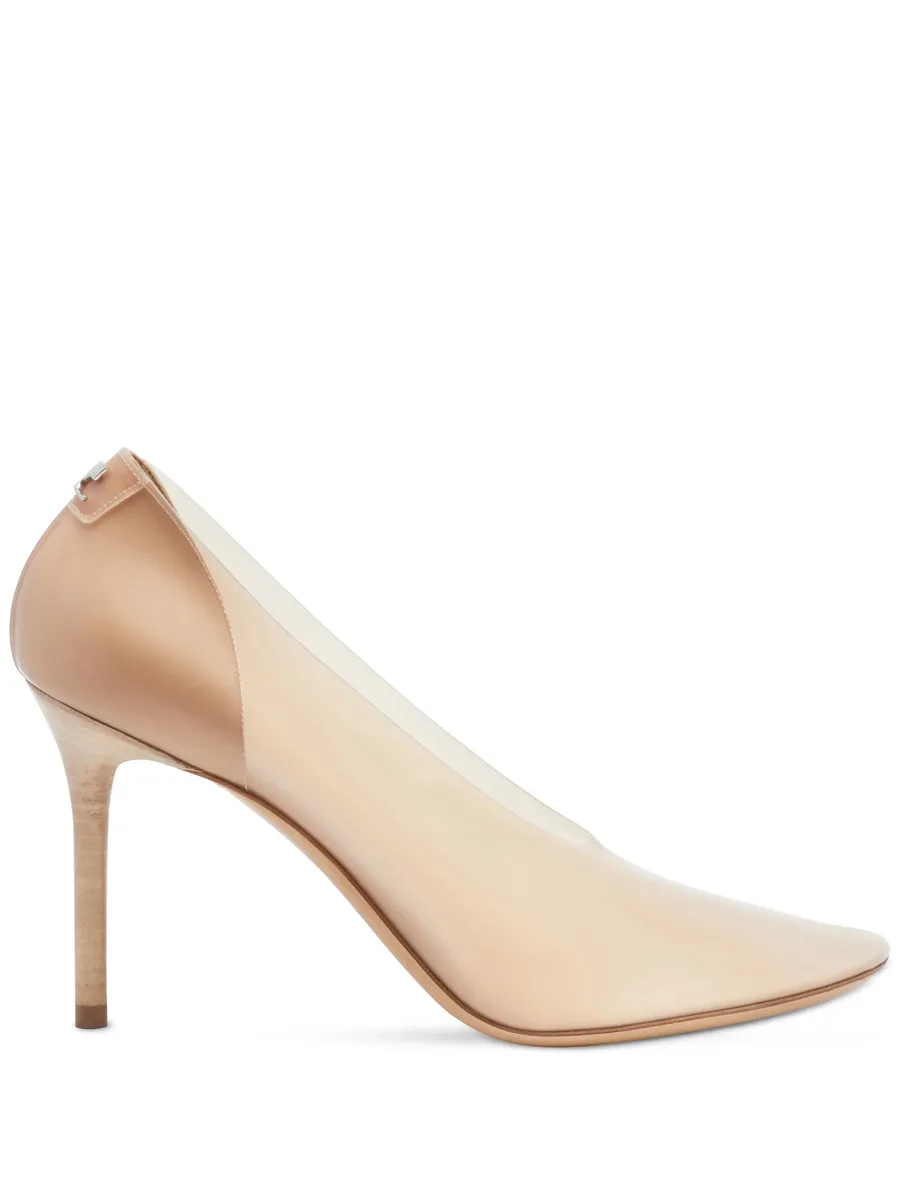 100mm translucent pumps 2