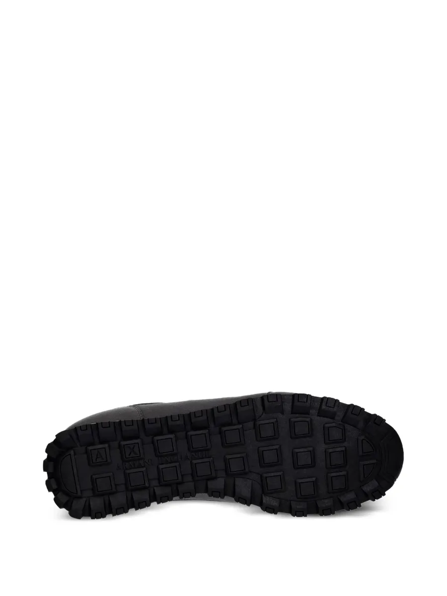 logo-patch panelled sneakers 9