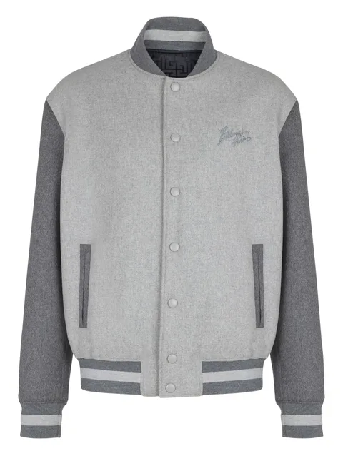 button-down bomber jacket