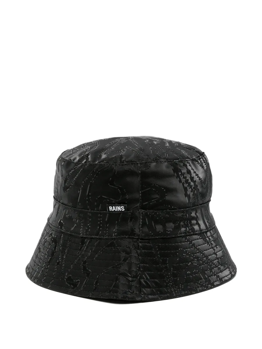 patterned bucket hat 4