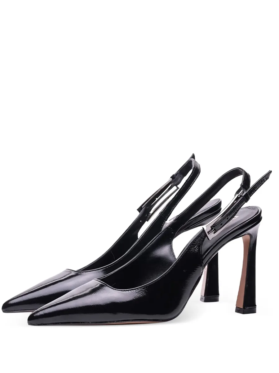 pointed-toe buckle pumps 2