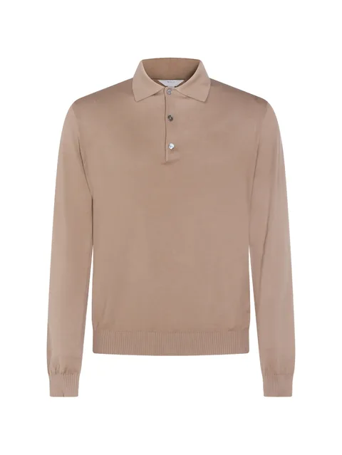 long-sleeve polo shirt