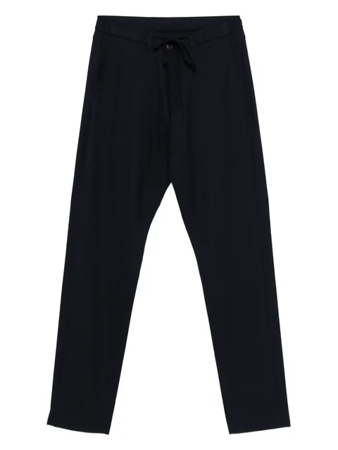 drawstring-fastening trousers