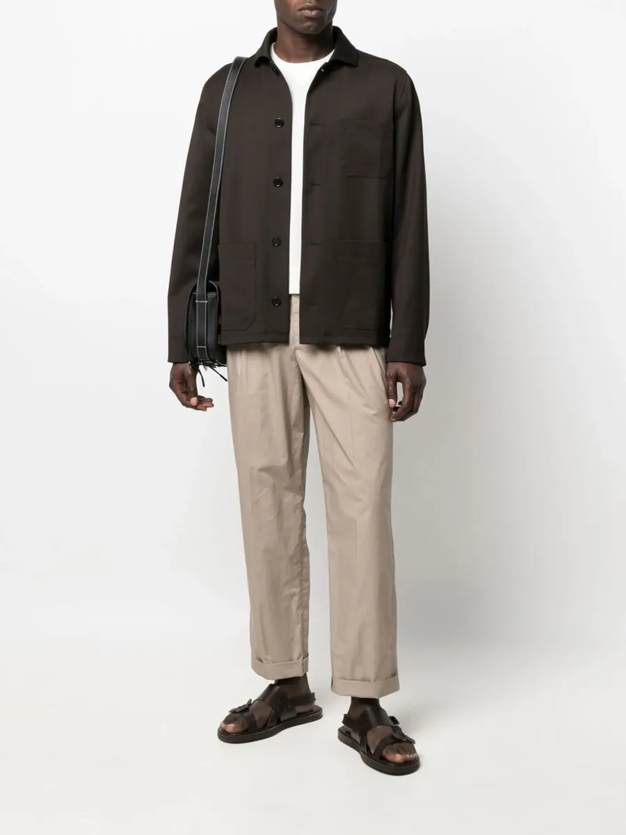 High-Rise Pleated trousers 3