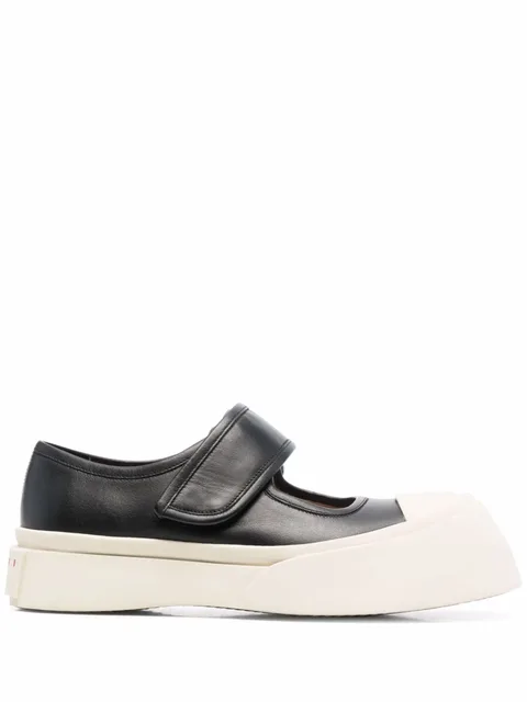 nappa leather Mary Jane sneakers