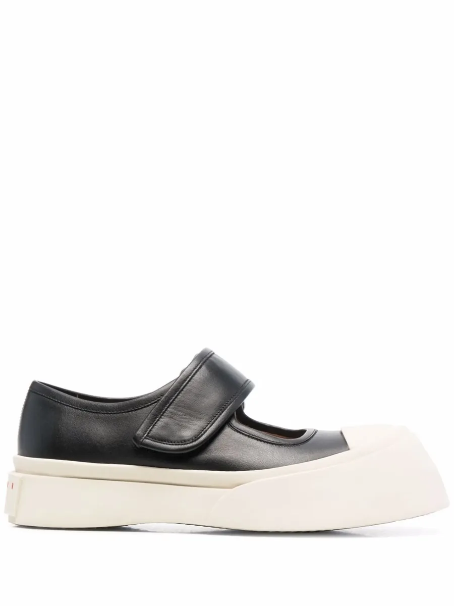 nappa leather Mary Jane sneakers 1