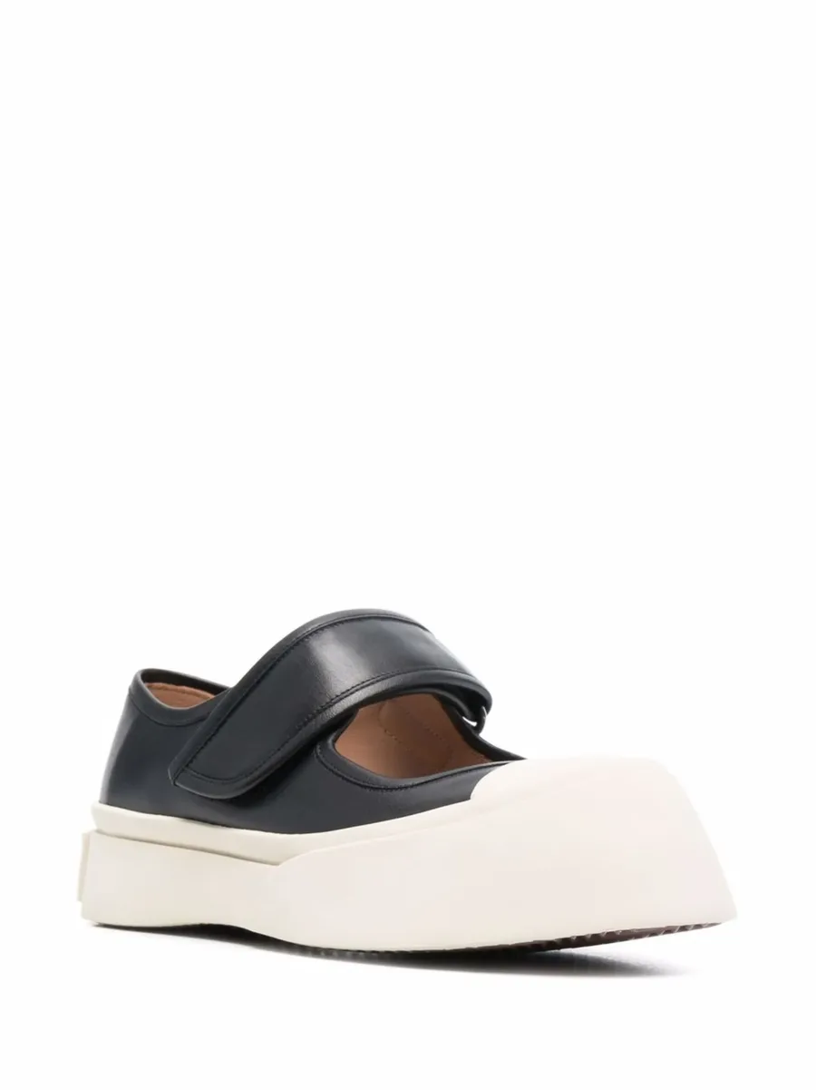 nappa leather Mary Jane sneakers 4