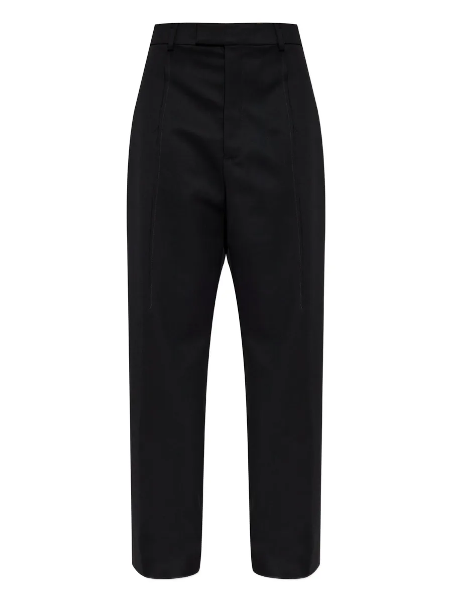 pleated wide-leg trousers 1