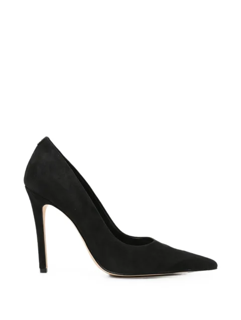 Elyse pointed-toe suede pumps