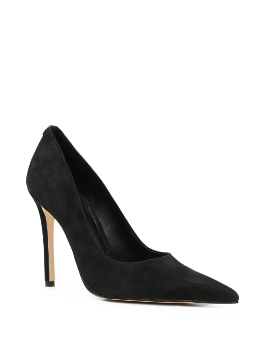 Elyse pointed-toe suede pumps 4