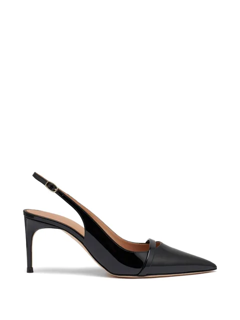 Schiffer patent leather pumps