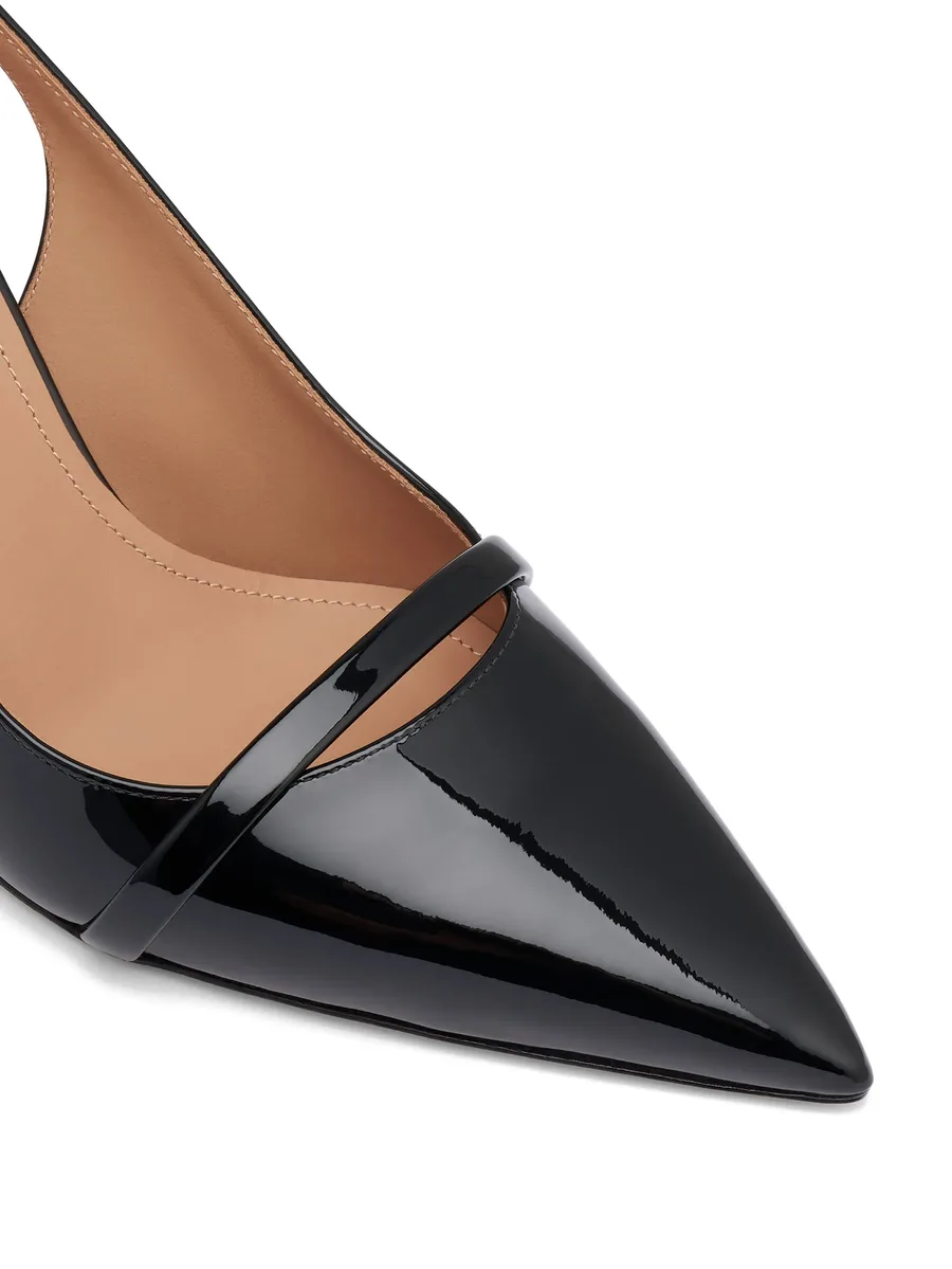 Schiffer patent leather pumps 8