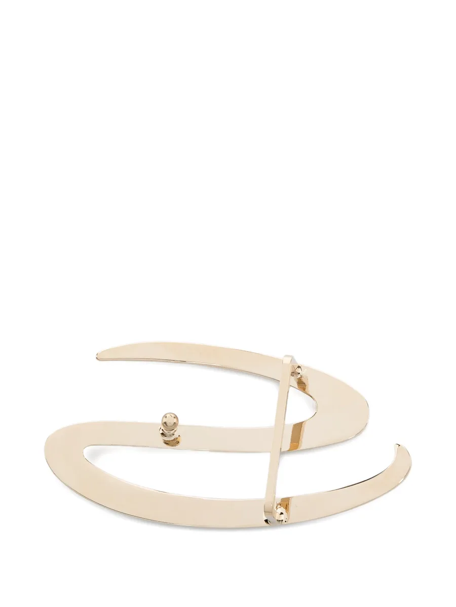 ремень с пряжкой-логотипом 4