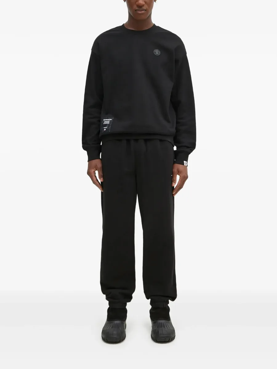 elasticated-ankle track pants 2