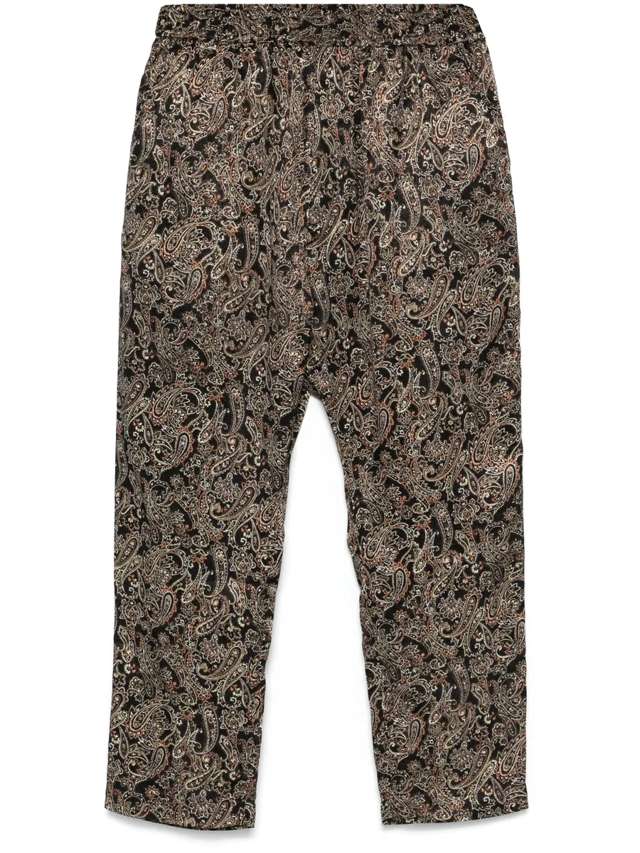 paisley tapered trousers 2