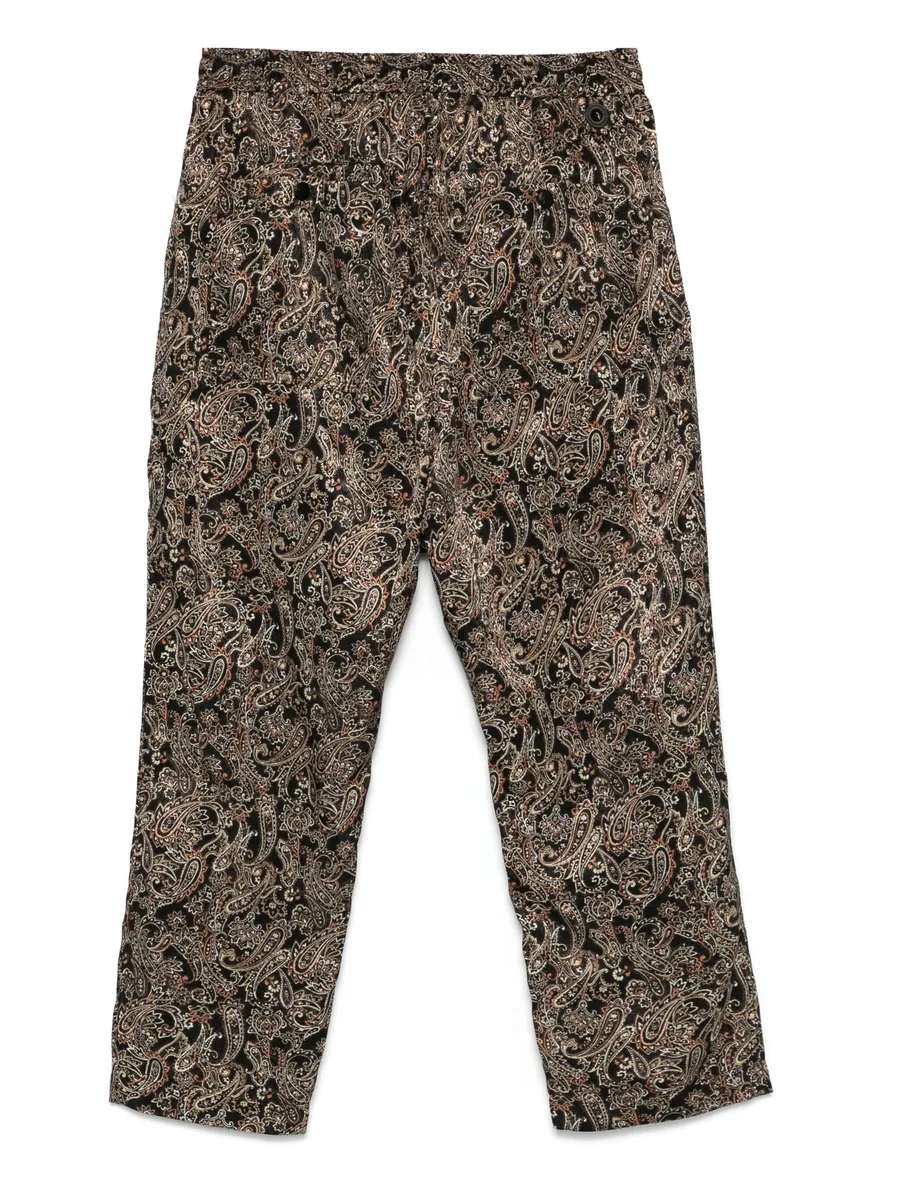 paisley tapered trousers 4