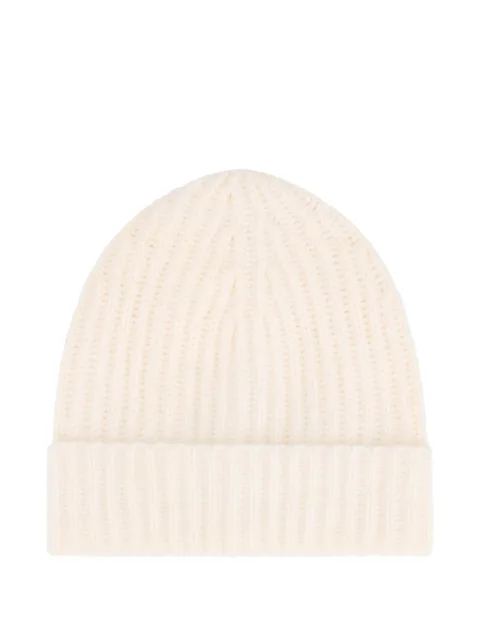 ribbed beanie hat