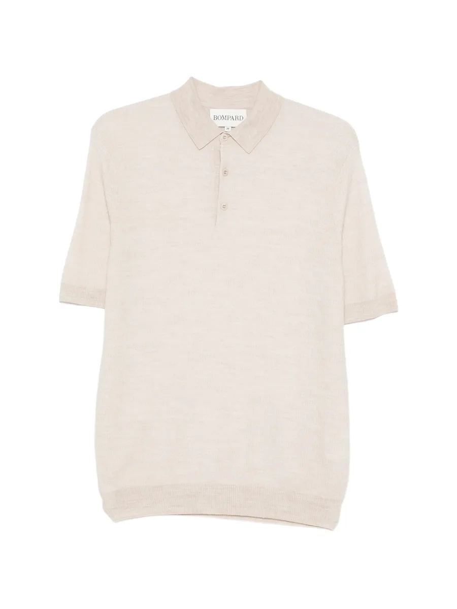 micro-stripe polo shirt 2