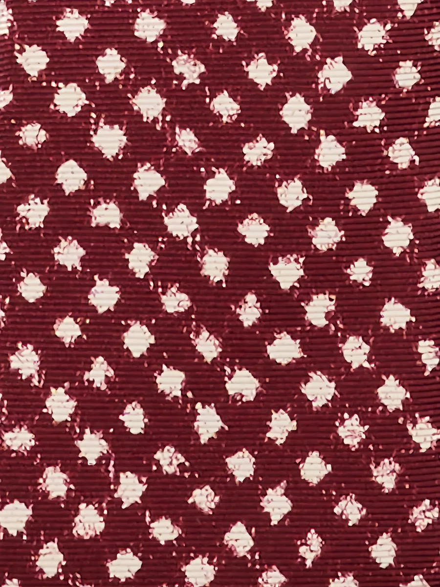 diamond-patterned tie 4
