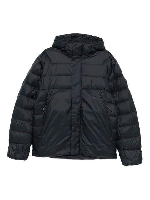 hooded Aretu down jacket
