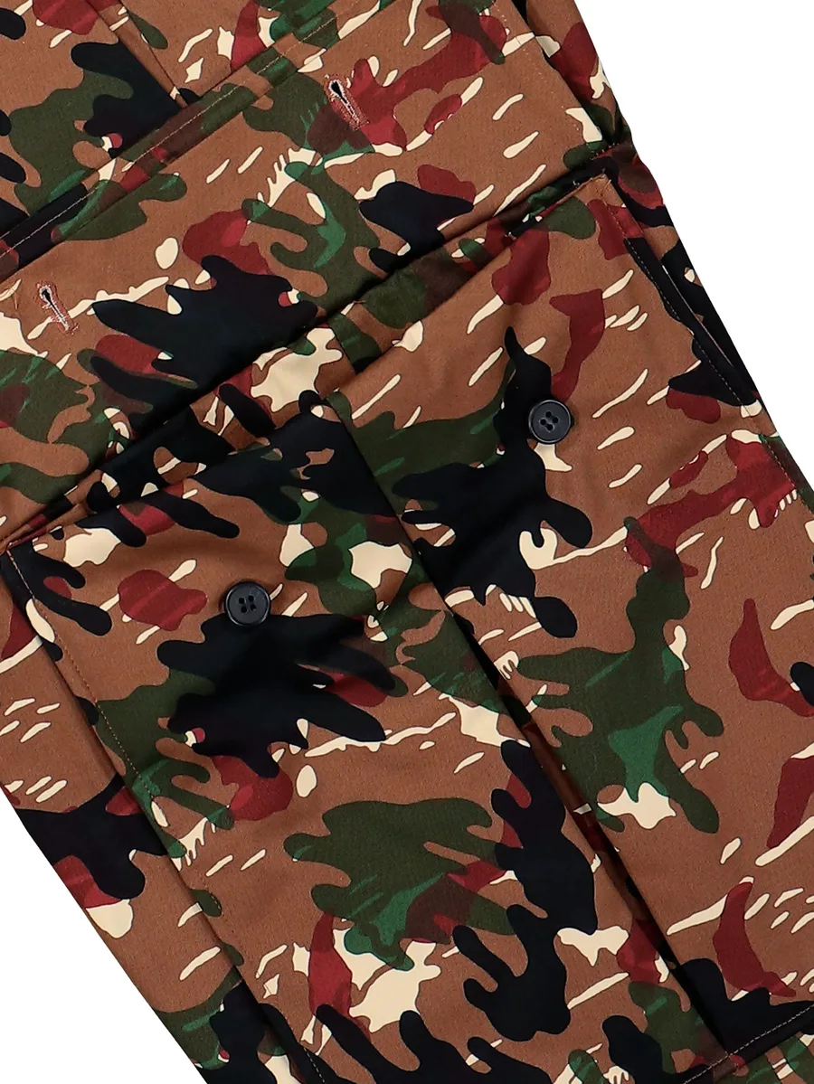 Major camouflage pocket trousers 12