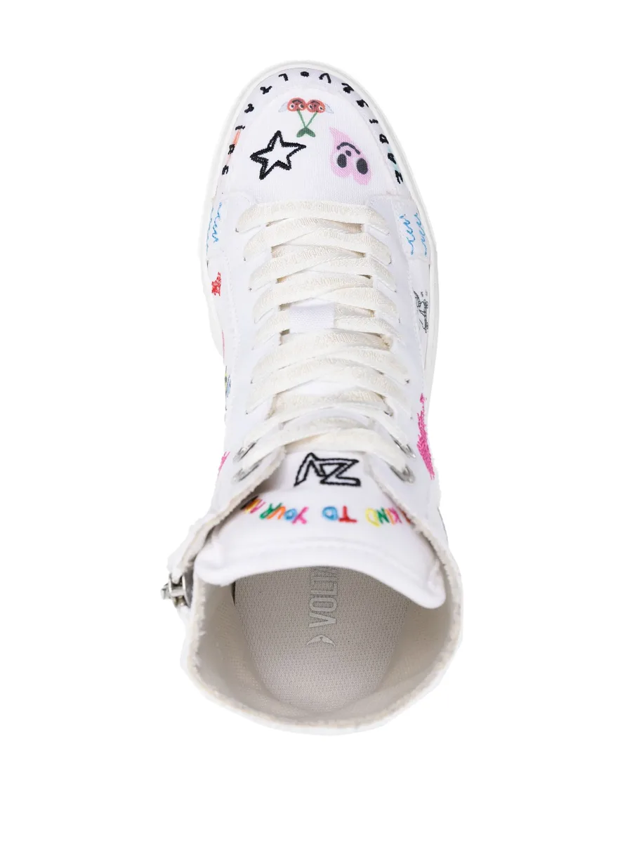 High Flash flatform sneakers 7