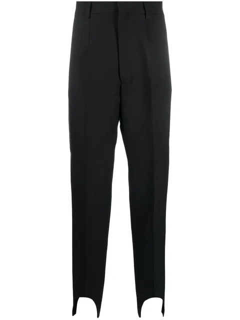 tapered stirrup trousers