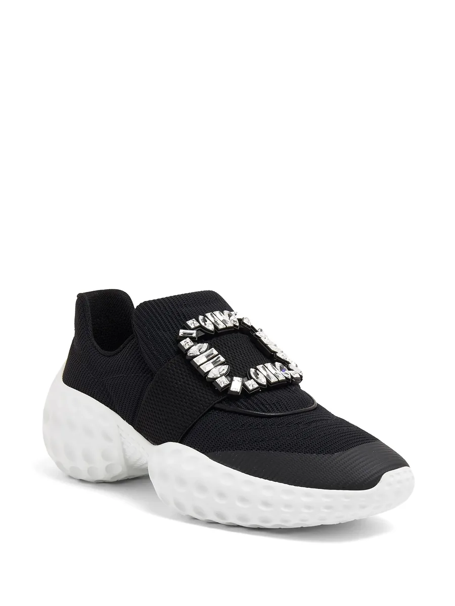 Viv Run embellished-buckle sneakers 3