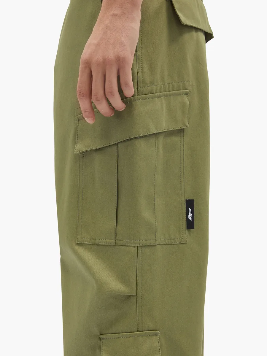 drawstring cargo trousers 9