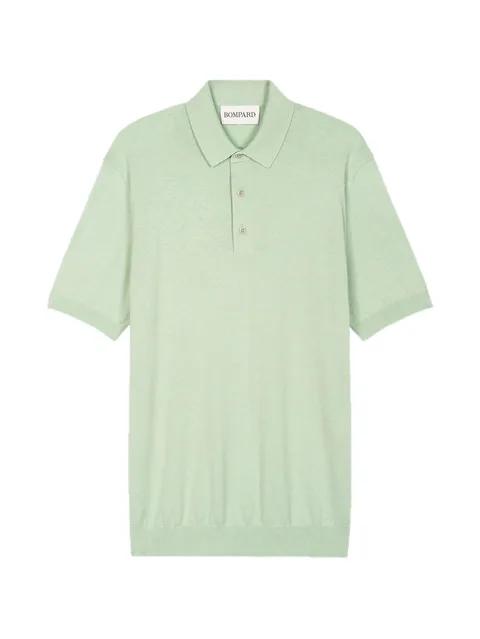 knitted polo shirt