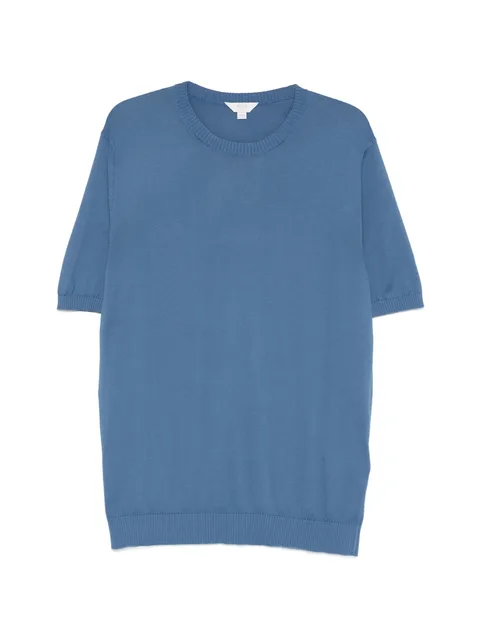 crew-neck knit T-shirt