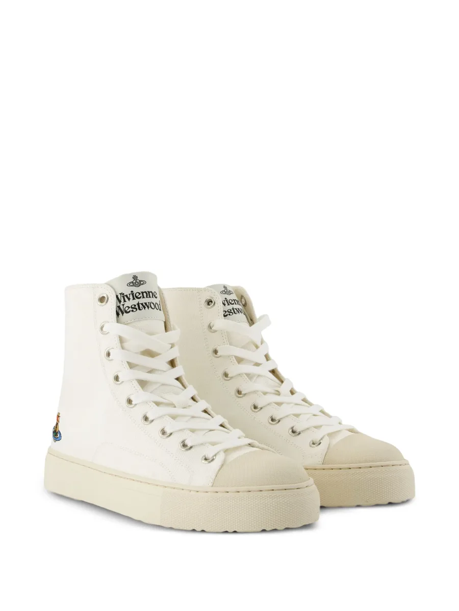 кроссовки Plimsoll с вышивкой Orb 4