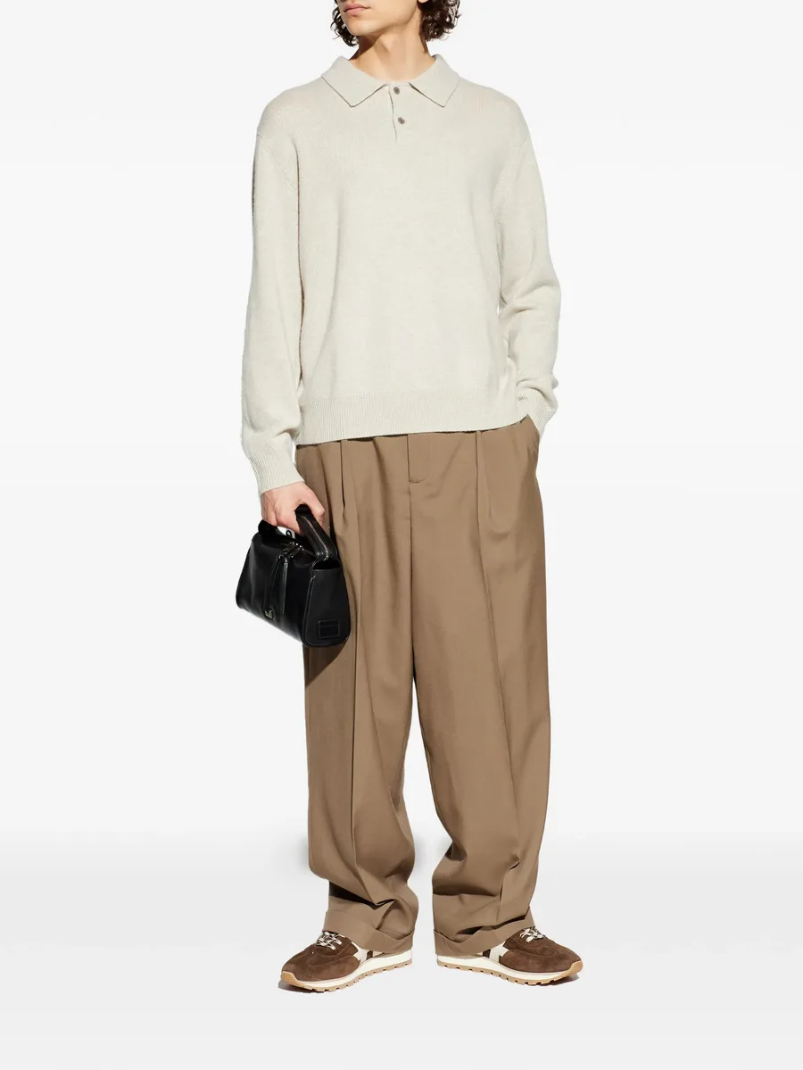 buttoned polo shirt 4