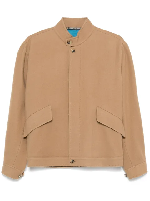 wool bomber jacket