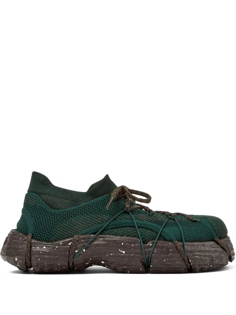 Roku knitted lace-up sneakers