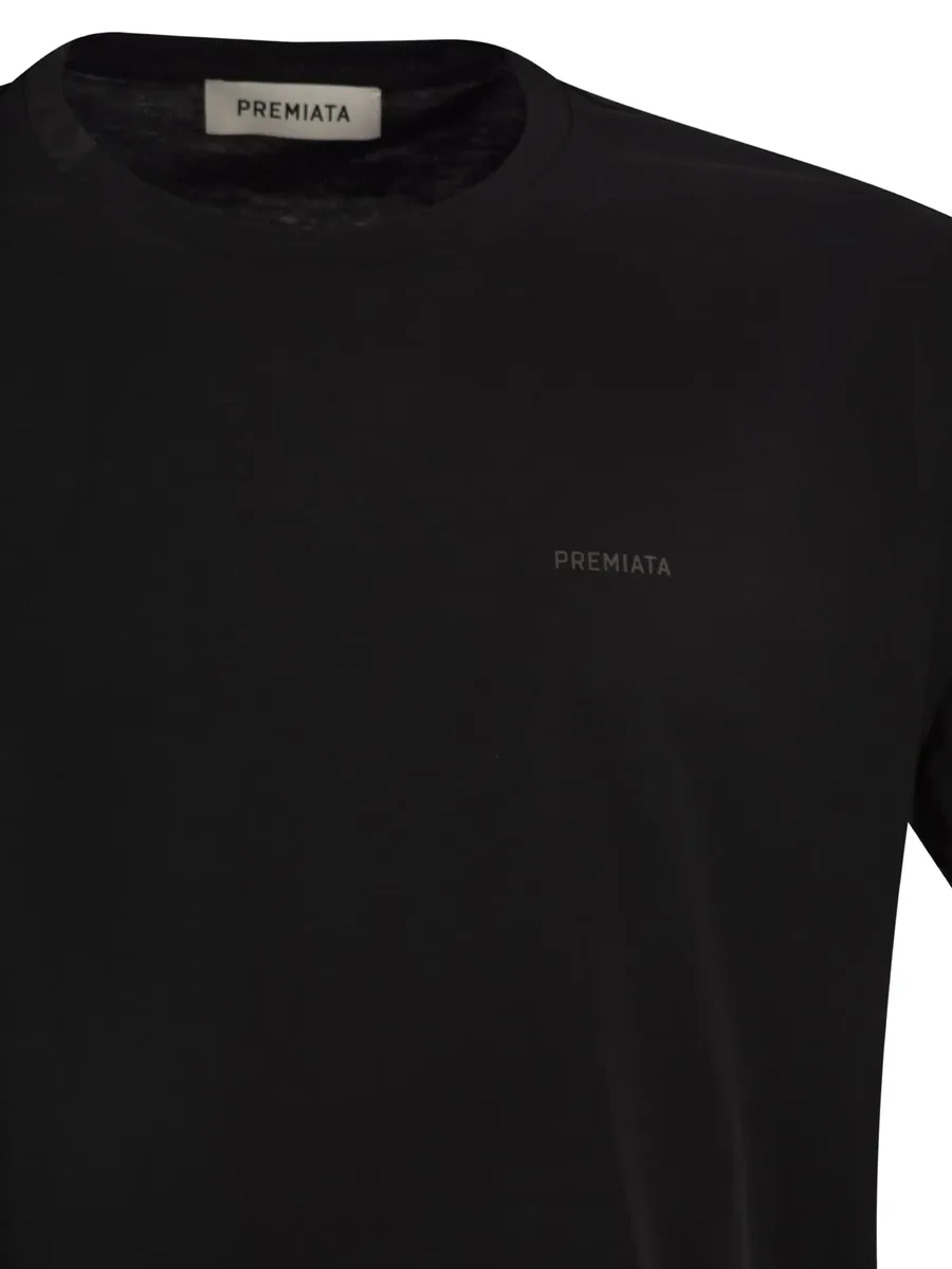 logo-detail crew-neck T-shirt 7
