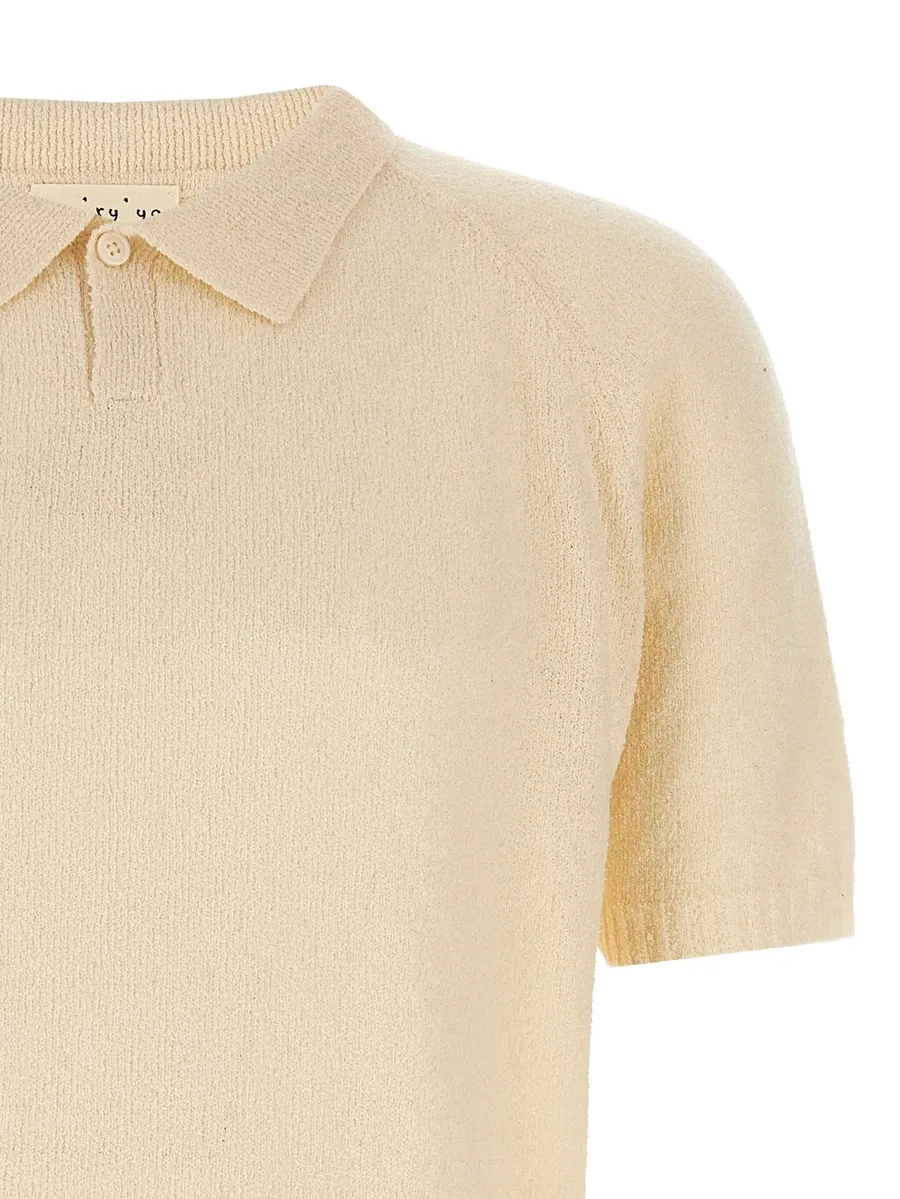 bouclé polo shirt 6