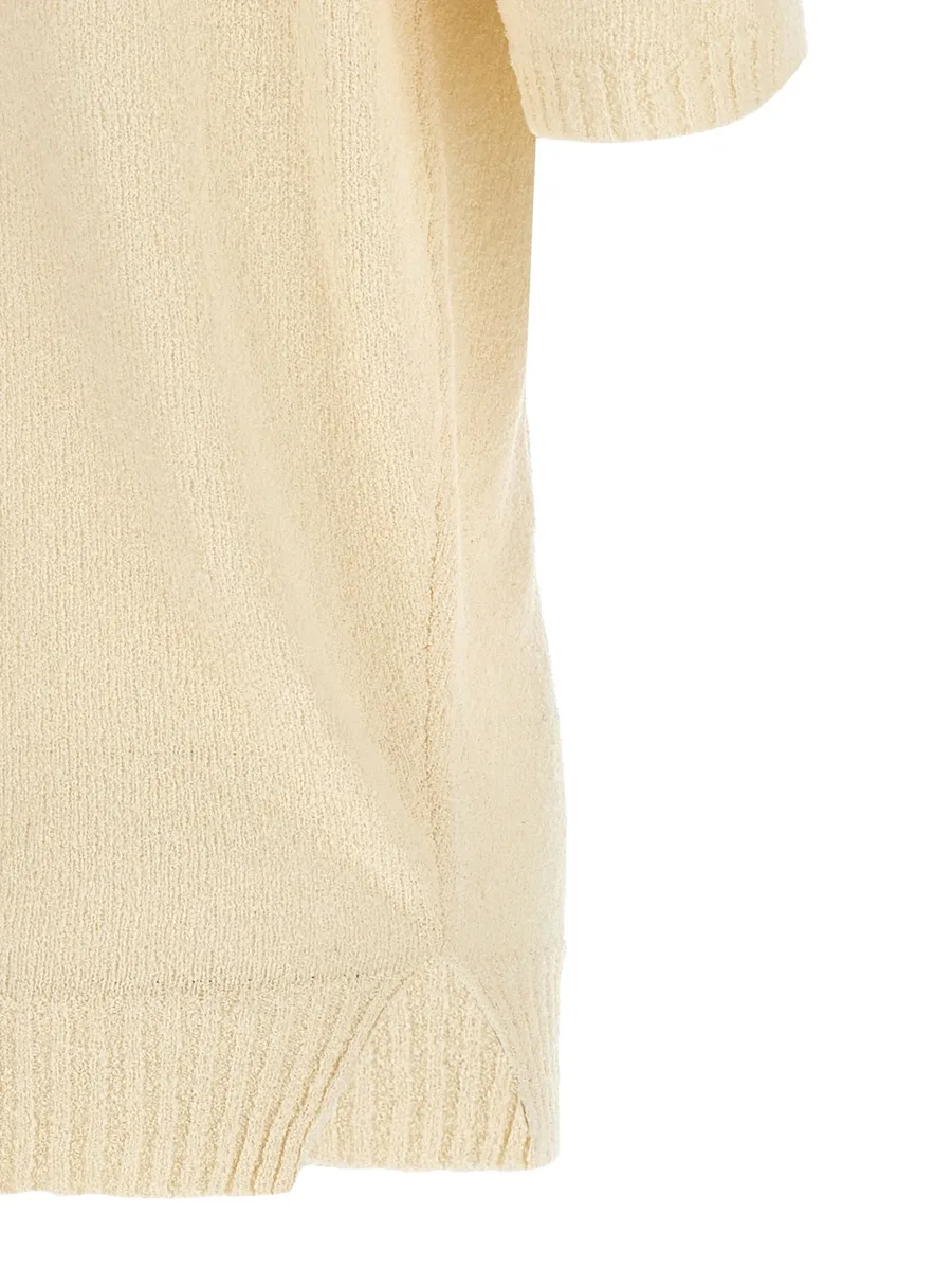 bouclé polo shirt 7