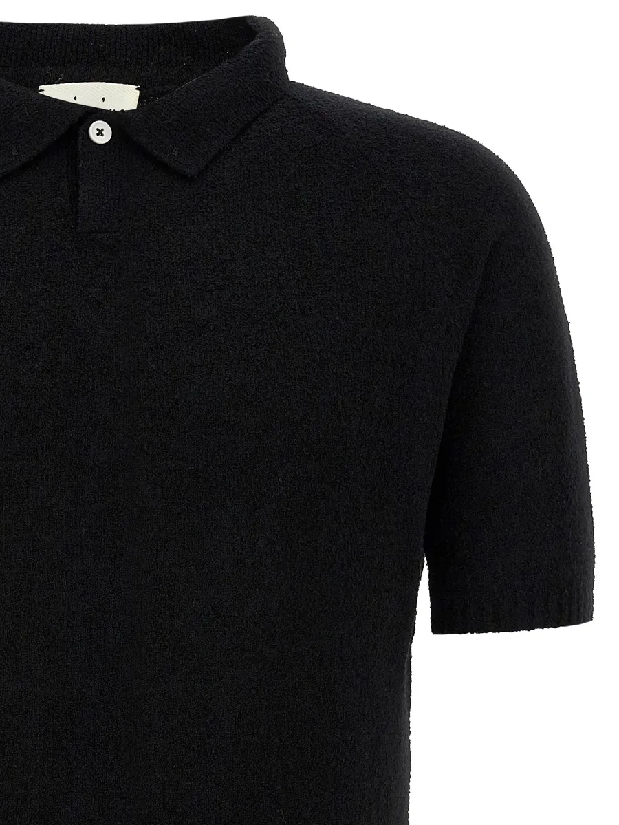 ribbed-hem polo shirt 8