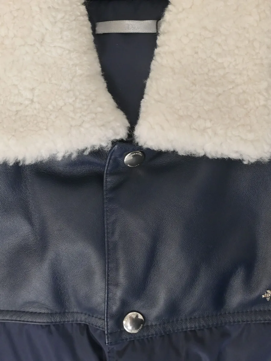 690mm shearling goose down puffer jacket 8