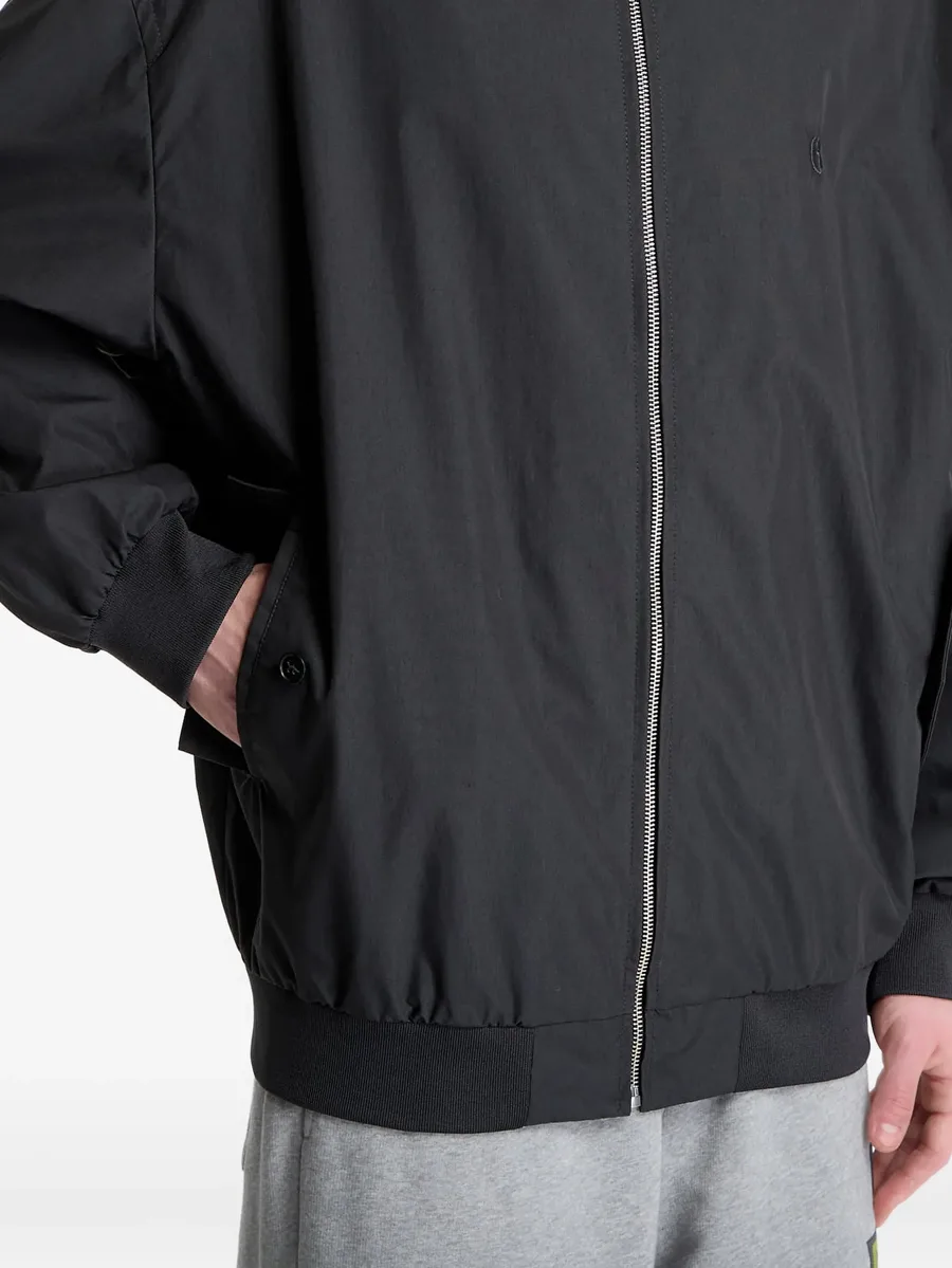 high-neck zip-up jacket 8