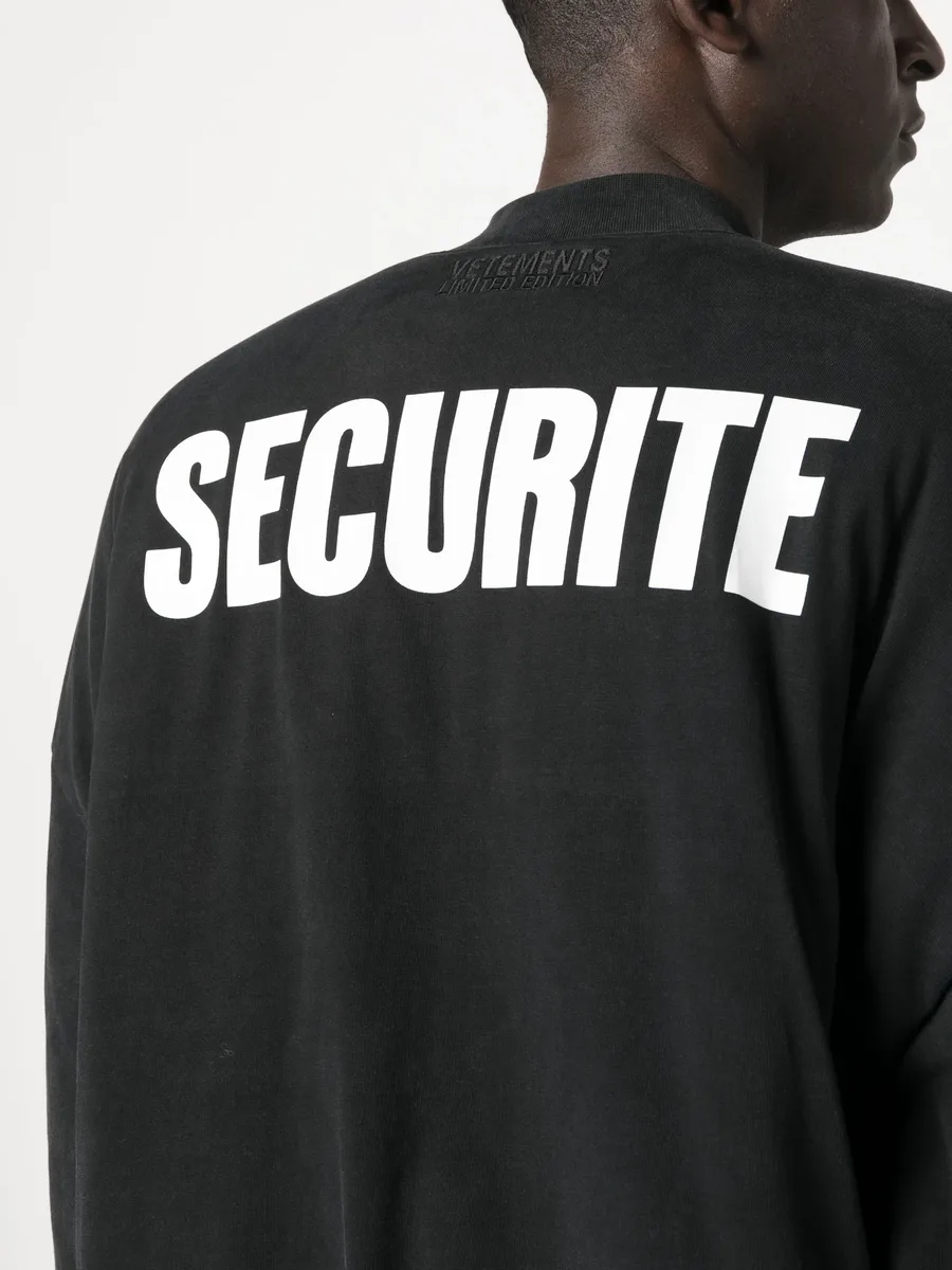 slogan-print cotton bomber jacket 9