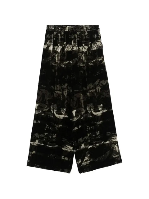 Kanada dragon-print trousers