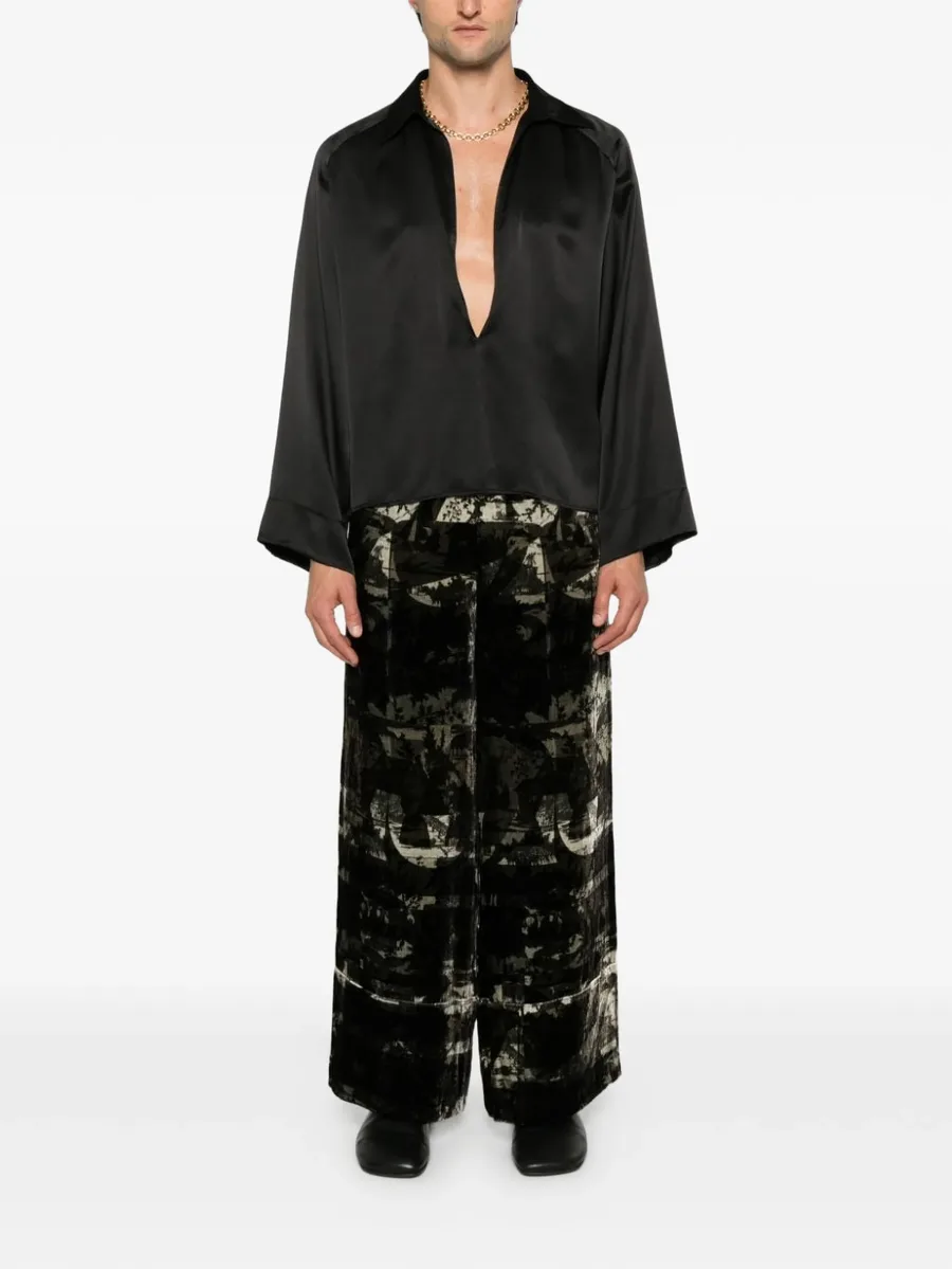 Kanada dragon-print trousers 4