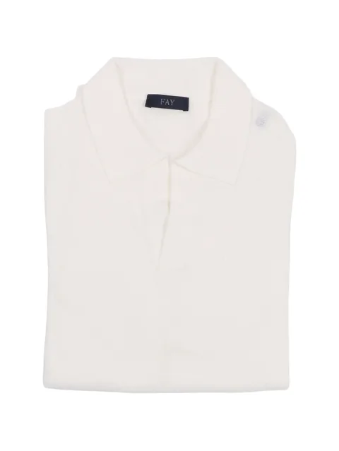 knitted polo shirt