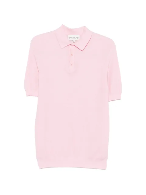 piqué-knit polo shirt