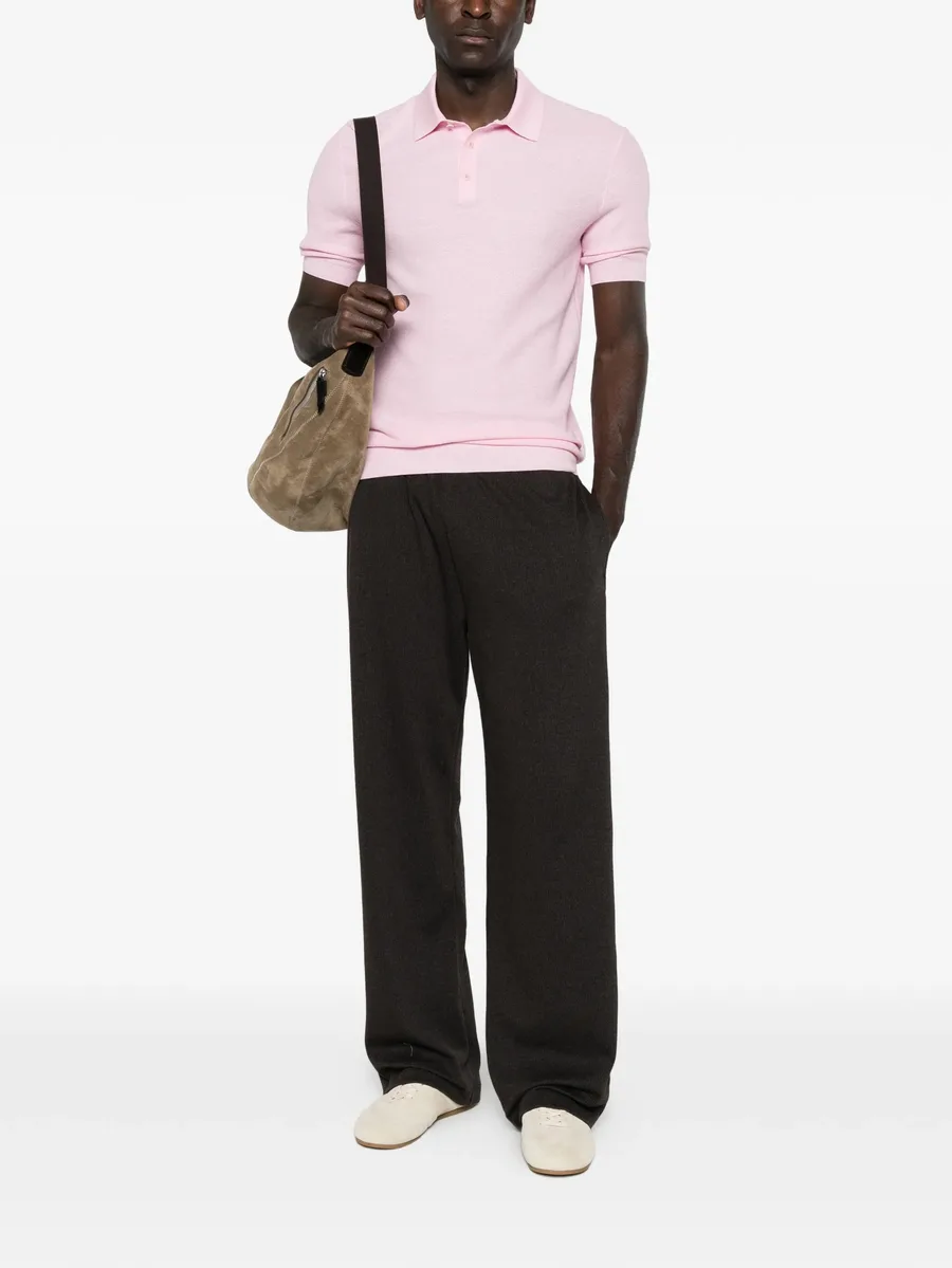 piqué-knit polo shirt 3